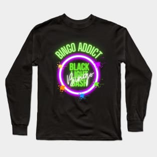 2022 Black Light  Bingo Bash Long Sleeve T-Shirt